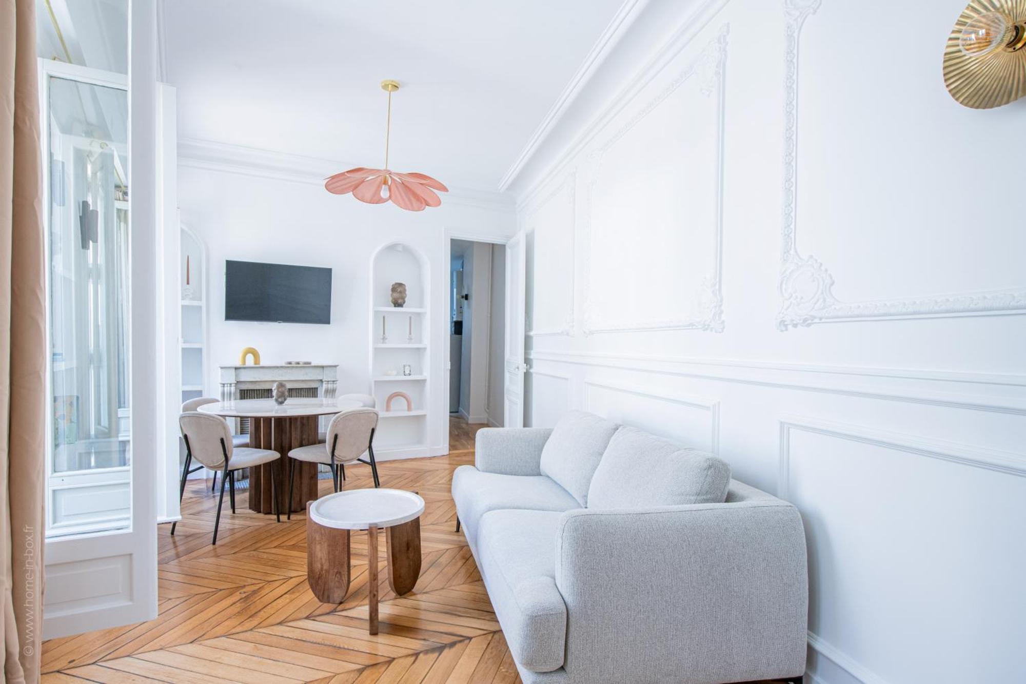 Le Trocadero - 5 Minutes A Pied De La Tour Eiffel - Place Trocadero - 5 Personnes - Cadre Exceptionnel - Entierement Climatise Appartamento